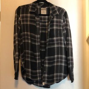 Charcoal Grey Flannel